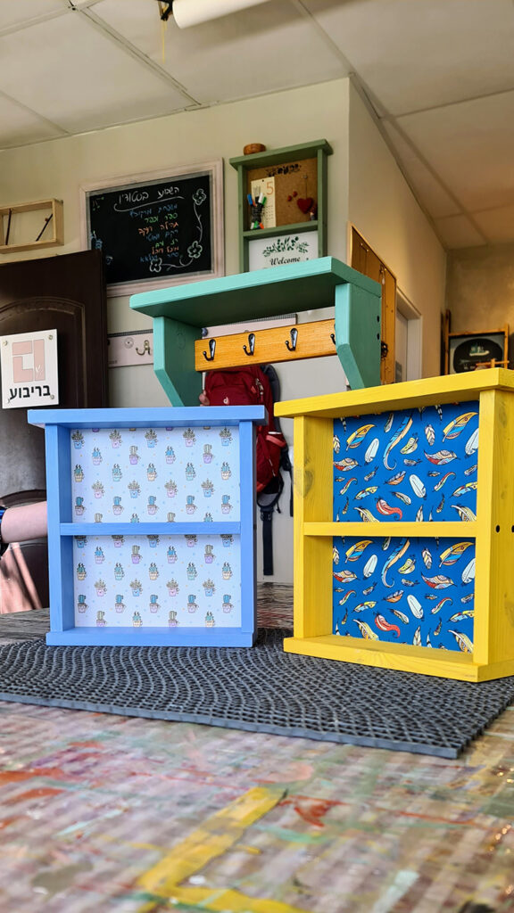 ריבוע עץ לאוספים קטנים