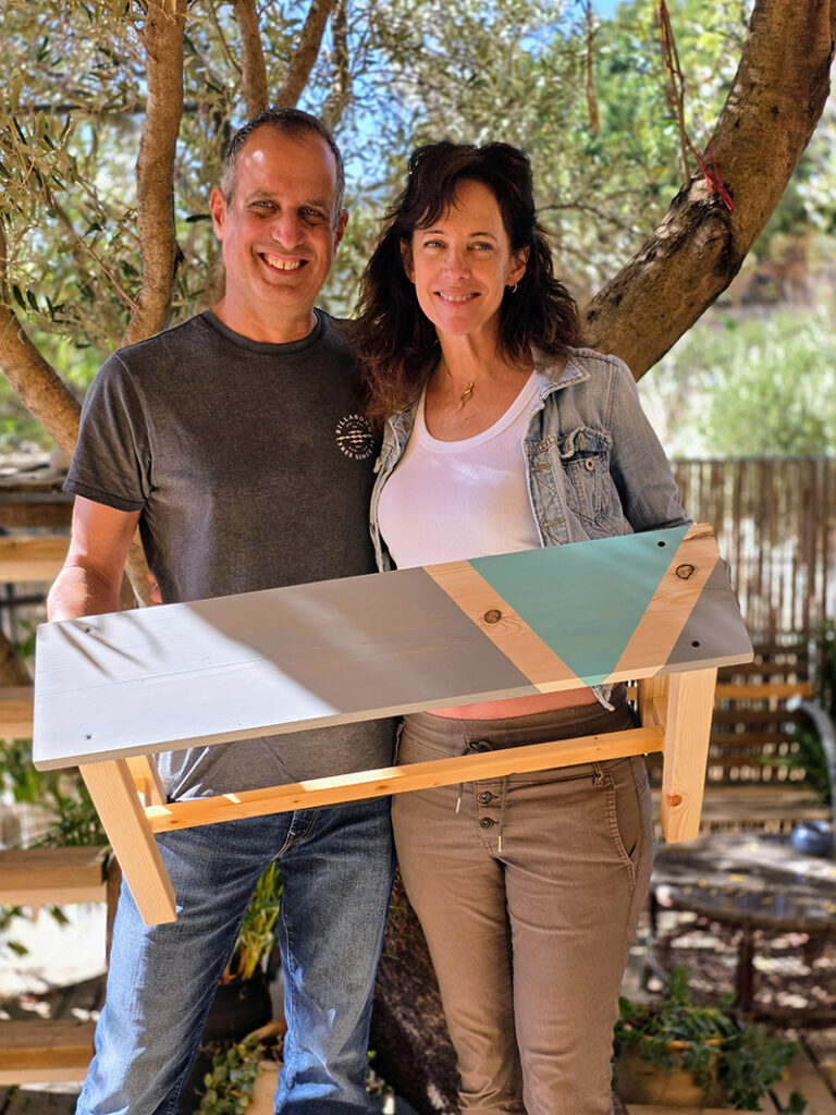 ספסל נוי מגניב